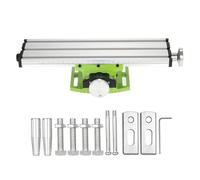 Miniature Bench Drill Multifunctional Table Drill Work Table Drilling Milling Work Sliding Table Vice Device Adjustment Work Table for Woodworking
