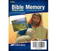 Miniature Bible Memory Picture Cards - Abeka Preschool and Kindergarten Bible Verse Cards