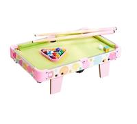 Miniature Billiards Table - Portable Pool Game, Educational Skill Toy, Tabletop Cue Set | Enjoyable Pastime For Homes Families Adult Indoor Recreation Outdoor Relaxation Spaces Shared Play Zone