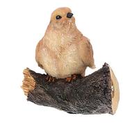 Miniature Bird Figurines Decorative Resin Hanging Statues for Garden Outdoor Decor and Plant Pot Decoration Realistic Simulation Birds with Bright Colors and Fine Workmanship