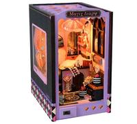 Miniature Book Nook Kit - Creative craftsmanship, charming design | Perfect for personalizing your decor and adding a touch of to your decor, perfect for book lovers
