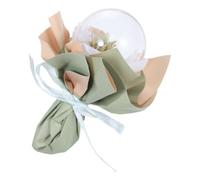 Miniature Bouquet Plastic Paper Prop for Dollhouse Craft Projects | Bright Colour, Smooth Finish, Miniature Decor, for DIY Landscapes and Photography Scenes