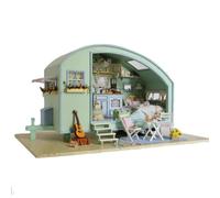 Miniature Building Kit - Wooden , Light Music | Creative House Craft Set for Birthday, Halloween, Thanksgiving, Christmas, New Year, Collectible Model Made a m