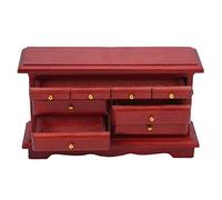 Miniature Cabinet for 1:12 Doll House Accessories | Wooden toy, fits 1:12 scale, perfect for decor, enhances playtime