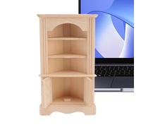 Miniature Cabinet - Wooden Cabinet | Small Cabinet Model Decor For Desk | Collectible Handcrafted Statue, Decorative Doll House Accessories For Kids Adults Children All Types Of Things Can Adjustabl