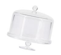 Miniature Cake Display Tray for 1/6 Doll House, Square | Elevated Base for Cake Pastries Arrangement, Bakery Scene Decoration and Small Item Storage