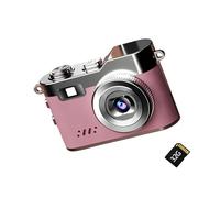 Miniature Camera Retro Aesthetic Design 16GB 32GB Storage Capacity for Travel Adventures Retro Styles Digital Camera