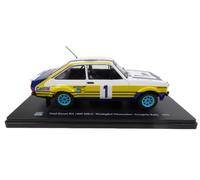 - Miniature car reproduced in 1/24 scale compatible for FORD ESCORT RS 1800 MKII - WALDEGARD Acropolis Rally 1979 - RVQ18