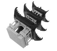 Miniature Chinese Pavilion Figurine for Bonsai and Fish Tanks Decor