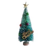 Miniature Christmas Tree 4.9in, 1/12 Scale Realistic Dollhouse Christmas Tree Desktop Ornaments, Dollhouse Accessories Miniature Things 1 12 Scale Accessories
