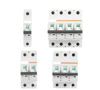 Miniature Circuit Breaker 1P 2P 3P 4P 50Hz C Curve AC type 30mA MCB Short Overload Protector 35mm Din(2,6A)