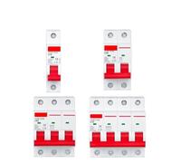 Miniature Circuit Breaker 1P 2P 3P 4P Din Rail Mount Breaking Capacity Miniature Circuit Breaker(2P,10A)