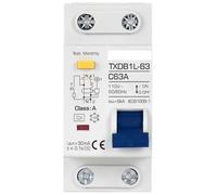 Miniature Circuit Breaker Current Circuit Breaker Type A 30mA Rcbo MCB 1P+N 10A 16A 20A 32A 40A 63A Earth Leakage Overload Protection(16a,AC220V 30mA)