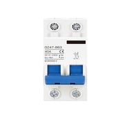 Miniature Circuit Breaker DC 12V 24V 36V 48V DC Battery Car Protector 6A-150A Air Switch Din Rail Mount(2 Pole,25A)