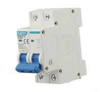 Miniature Circuit Breaker, DC Voltage Rated at 1000V, Dual Pole Configuration for Solar PV Use Current Ratings Available from 6A to 63A (32A)