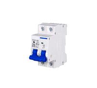 Miniature Circuit Breaker Din Rail Mount Breaking Capacity DZ47 1-4 Pole 3A/6A/10A/16A/20A/32A/40A/50A/63A 400V C Type Mini Circuit Breaker MCB 35mm(2,63A)