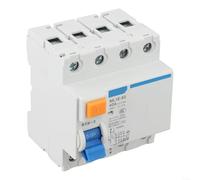 Miniature Circuit Breaker, DIN Rail Mount Circuit Breaker, ML1E-63 3P+N Air Switch, Leakage Overload Protector AC 400V 6000A Segmentation