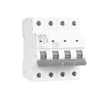 Miniature Circuit Breaker GYM9H-125 AC Electrical Circuit Breaker 80A 100A 125A 1P 2P 3P 4P 230V 400V 10KA MCB(4P,C125A)