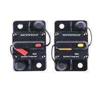 Miniature Circuit Breaker,Household AC Contactor 30A 40A 50A 60A 80A 100A 150A 200A 250A 300A Circuit Breaker Fuse Reset 12-42V DC Car Boat Auto Waterproof(300A)