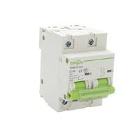 Miniature Circuit Breaker,Household AC Contactor 54 Mm 2 Pole 80A 100A 125A MCB 10KA High Breaking Capacity Curve C Miniature Circuit Breaker(80A)