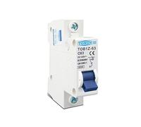 Miniature Circuit Breaker,Household AC Contactor DC MCB 6KA 1P 125V Mini Circuit Breaker 3A 6A 10A 16A 20A 25A 32A 40A 50A 63A(63A)