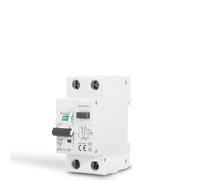 Miniature Circuit Breaker RCBO Type A 1P+N Residual Automatic Circuit Breaker With Over Current Leakage Protection 6KA 2P DPN 30mA EKL13