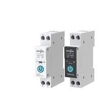 Miniature Circuit Breaker With Metering WIFI Smart Circuit Breaker 1P 63A DIN Rail For Home Wireless Remote Control Switch(White No metering,16A)
