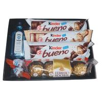 Miniature Classic Gin |Kinder Chocolate Gifts | Mini Gin Gifts | Christmas Gifts | Birthday Gifts | Luxury Gifts (Bombay Sapphire Gin)