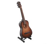 Miniature Classical Guitar Model with Stand Wood(Coffee)