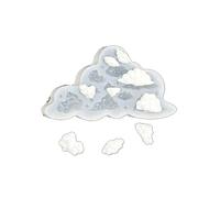 Miniature Cloud Shaped Jewelry Supplies Silicone Mold Great for Creative Resin Art Projects and Individualized Ornaments Decorative Silicone Molds
