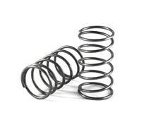 Miniature compression spring with 1.0mm steel wire diameter, 5mm-20mm outer diameter, 10mm-100mm free length, black, 10 pieces(50mm,20mm)