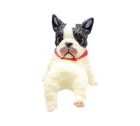 Miniature Computer Object for Indoor Use, Cute Animal Figure with Display, Creative Gadget as Car Accessory, Robust Plastic Housing, Versatile as an Eye-Catcher (Beige2, One Size)