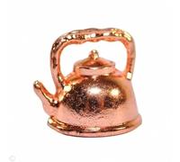 Miniature Copper Kettle, Dolls House Kitchen Accessory, 1:12 Scale, 19mm Height