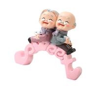 Miniature Couple Figurines Romantics Resins Ornament Cake Toppers for Valentines Day Car Dashboard and Home Decors Gift Miniature Couple Figurines