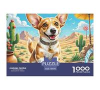 Miniature Dachshund 1000 Piece Jigsaw Puzzle for Adults Educational Games Pet Dog Puzzles for Adults Fun Present & Activity for Home70x50cm/1000pcs