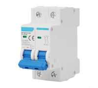Miniature DC Circuit Breaker, Dual Pole Configuration for Maximum Voltage of 1000V, Supports Current Range from 6A to 63A (20A)