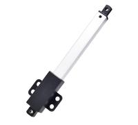 Miniature DC Linear Actuator Motor, 12V 30mm 30N Thrust Push Rod for DIY Projects, Compact Metal Gearbox with Auto Stop