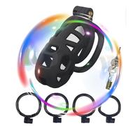 Miniature Design, Porous Four Ring Protective Cage, One Key, Home Yoga Equipment, Double Sports Accessories, Couple Gift