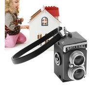 Miniature Digital Cam - Miniature Retro SLR, Vintage Photography Toy | Long Lasting Compact 1080P Image Sensor, Portable Fun Theme Prop, Kid-Friendly Design Boys Girls Gift Home Decoration