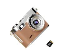 Miniature Digital Camera Retro 1080P Video Outdoor Photography Retro Camera for Content Creator with Extended Memory