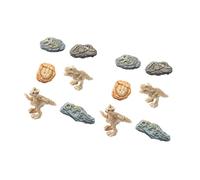 Miniature Dinosaur Skeleton Fossils Statue for Diys, A