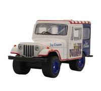 Miniature display 1:64 Scale For Greenlight Jeep DJ-5 Alloy Car Die Cast Model Collection Kit Static Ornaments Simulation collection(Multi-colored)