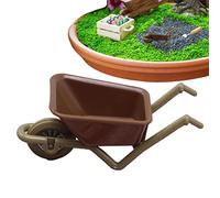 Miniature Doll Caravan | Miniature Model Toy - Emulation Miniature Yard Tool Model Pocket Construction Toys Miniature Trolley Accessories for Action Figures Tumotsit