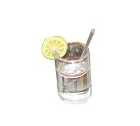 Miniature Dollhouse Fairy Garden Simulation Glass Of Lemonade Drink 's Random Color Comfortable and Environmentally Nice processing