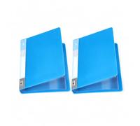 Miniature Dollhouse Folder and Notebook, Mini Folder, 2 Blue