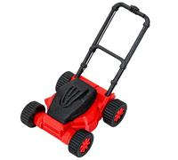 Miniature Dollhouse Lawnmower Model for 1:18 Scale, Creative Red Lawn Mower Mini Ornament Decoration, Realistic Compact Lightweight Decor for Doll House Home Festival Scenes