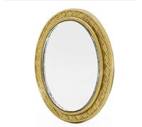 Miniature Dollhouse Mirror European Frame Mirror Dollhouse Victorian Baroque Wall Decor Miniature Bedroom Mini Furniture Accessory for 1/12 Dollhouse Decor