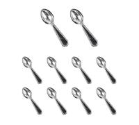 Miniature Dollhouses Coffee Cups Spoon Set 1/12 Scale Realistic Kitchen Accessories for Creative Play and Collectors Dollhouses Enthusiast Supplies