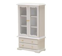Miniature Dollhouses Display Shelf Accessory 1/12 Scale Realistic Zakka Wood Display Shelf Dollhouses Miniature Model Toy