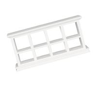 Miniature Dollhouses Display Shelf Accessory 1/12 Scale Realistic Zakka Wood Display Shelf Dollhouses Wooden Miniature Rack